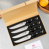 German Steel 4-piece Steak Knife Set | SHAN ZU Knives