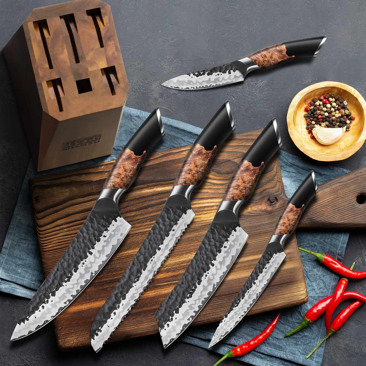 Tengu_knife_set