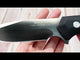 9.52" Black Vesta Saber Ground Fixed Blade Knife